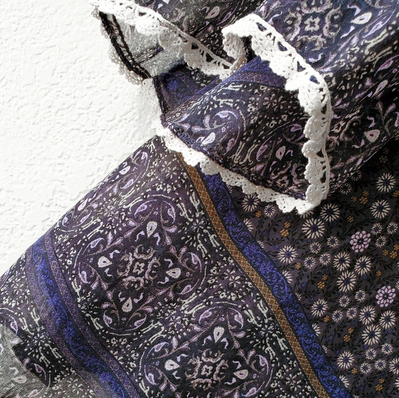 Xhiliration Bohemian Floral Dress - Picture 5 of 5